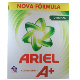 Ariel detergent powder 70 dose 4,5 kg.