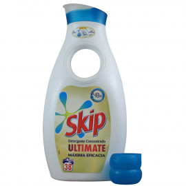 Skip detergente líquido 38 dosis 1330 ml. Ultimate concentrado.