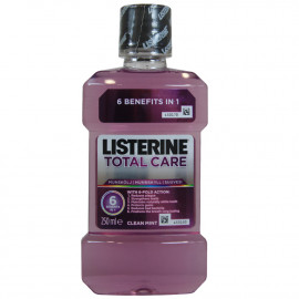 Listerine antiséptico bucal 250 ml. Cuidado total.