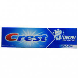 Crest pasta de dientes 100 ml. 3D White agua fresca.