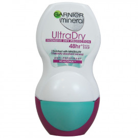Garnier desodorante roll-on 50 ml. Mineral UltraDry.