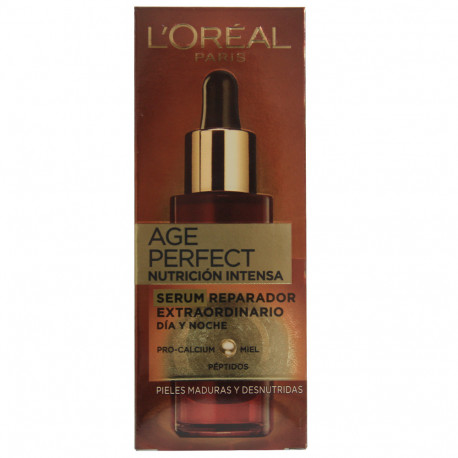 L'Oréal Age Perfect serum 30 ml. Intense nutrition for mature skin day.