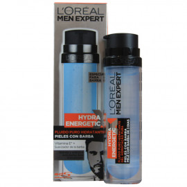 L'Oréal Men expert fluido hidratante 50 ml. Pieles con barba.