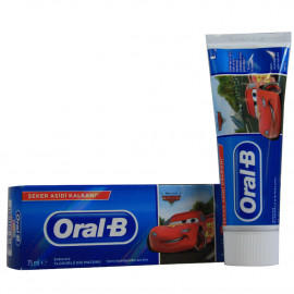 Oral B pasta de dientes 75ml. Kids Cars