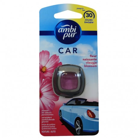 Ambipur ambientador coche car clip 2 ml. Flor. - Tarraco Import Export