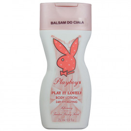 Playboy body lotion 250 ml. Play it lovely.