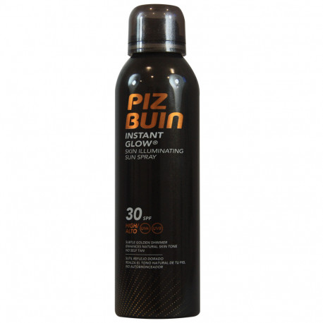 Piz Buin spray solar 150 ml. Protection 30 instant glow.