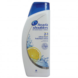 H&S shampoo 600 ml. Anti-dandruff lemon 2 in 1.