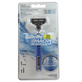 Gillette Mach 3 maquinilla de afeitar 1 u. Control total bajo el agua.