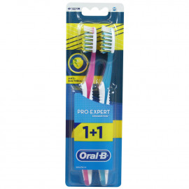 Oral B cepillo de dientes 1+1 u . Pro Expert Medio.