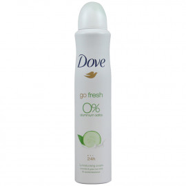 Dove desodorante spray 200 ml. Go Fresh Pepino y Té Verde.