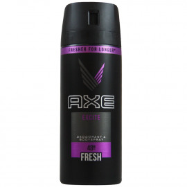 AXE desodorante bodyspray 150 ml. Fresh Excite.