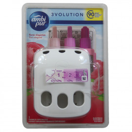 Ambipur 3volution electric diffuser + refill 21 ml. Flowers.