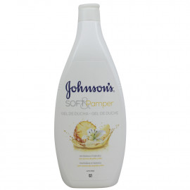 johnson's gel 750 ml. Soft & Pamper piña y lirio.