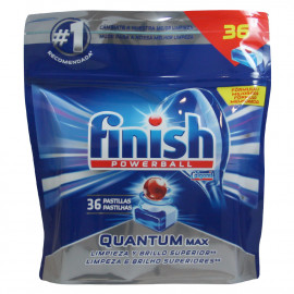 Finish dishwasher powerball 36 u. Quantum max.