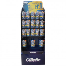 Gillette Sensor 3 maquinillas 4 + 2 gratis. Display 108 u.
