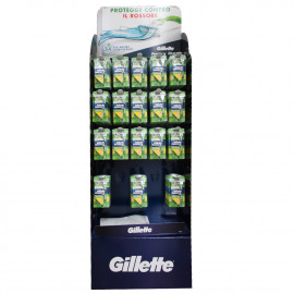 Gillette Sensor 3 display 108 u. Maquinilla 4 + 2 u. Sensitive.