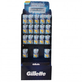 Gillette Sensor 3 display 108 u. Maquinilla 4 + 2 u. Cool.