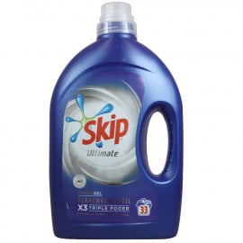 Skip detergente líquido 33 dosis 1,65 l. Ultimate planchado fácil X3 triple poder.