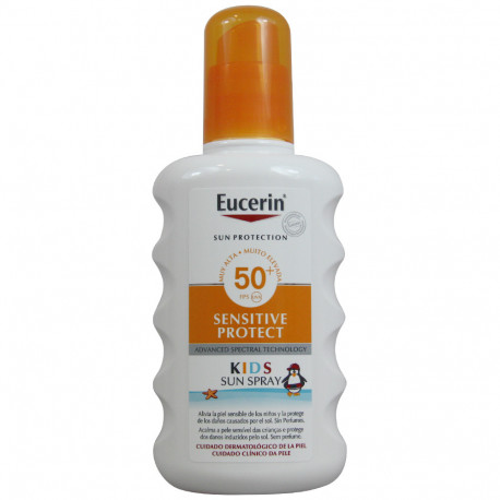 Eucerin Sun Protection spray solar 200 ml. Factor 50 Kids.