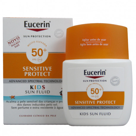 Eucerin Sun Protection solar cream 50 ml. Factor 50 Kids sensitive skin.