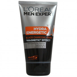 L'Oréal Men expert gel limpiador 150 ml. Hydra Energetic carbón magnético.