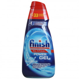 Finish gel dishwasher 660 ml. All in one shine & protection.