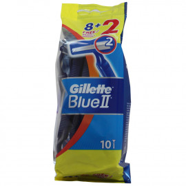 Gillette Blue II maquinilla 8 + 2 u. 2 hojas.
