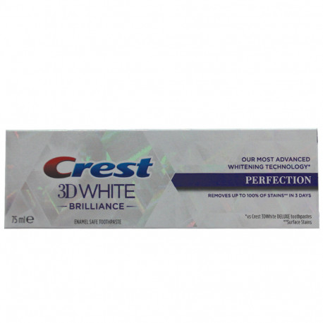 Crest toothpaste 75 ml. 3D White Brillante.