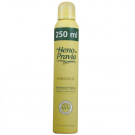 Heno de Pravia desodorante spray 250 ml. Original.