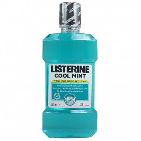 Listerine antiséptico bucal 500 ml. Cool Mint.