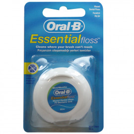 Oral B dental floss 50 m. Essential floss.