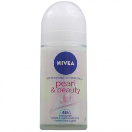 Nivea desodorante roll-on 50 ml. Pearl & beauty.
