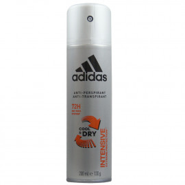 Adidas desodorante 200 ml. Cool & Dry 72 horas.