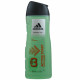 Adidas gel 400 ml. Active Start Revitalizante 3 en 1 cabello, cuerpo y cara.