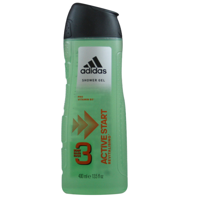 módulo Procesando prometedor Adidas gel 400 ml. Active Start Revitalizing 3 in 1 body, face and body. -  Tarraco Import Export