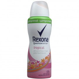 Rexona desodorante spray 100 ml. Tropical.