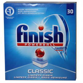 Finish dishwasher powerball tabs 30 u. Classic.