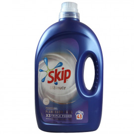 Skip liquid detergent 43 dose 2,15 l. Ultimate easy ironing X3 triple power.