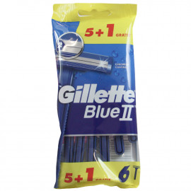 Gillette Blue II Razor 5+1 u.