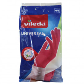 Vileda gloves universal 1u. Size M. Interior of cotton.