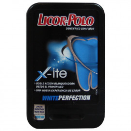 Licor del Polo dentifrice 75 ml. X-ite White Perfection.