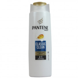 Pantene shampoo 250 ml. Classic clean 2 in 1.