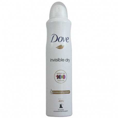 Dove desodorante spray 250 ml. Invisible Dry.