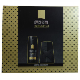 Axe Gold Temptation pack deodorant 150 + cologne 100 ml. - Tarraco Import Export