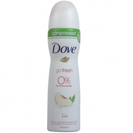 Dove desodorante spray 75 ml. Compressed melocotón.