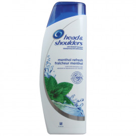 H&S shampoo 400 ml. Menthol Refresh.
