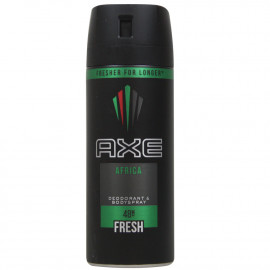 AXE desodorante bodyspray 150 ml. Fresh África.