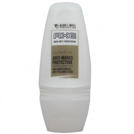 AXE desodorante roll-on 50 ml. Signature protección anti-manchas.