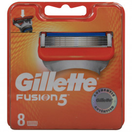 Gillette Fusion 5 cuchillas 8 u.